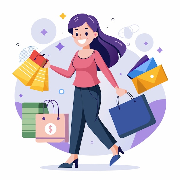Happy shopper with DealAmaze