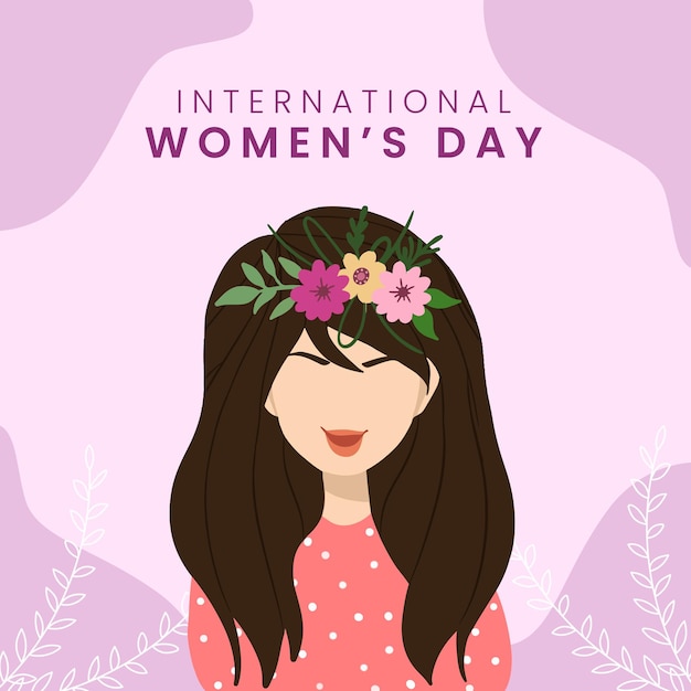 Happy Women Day Flat Design