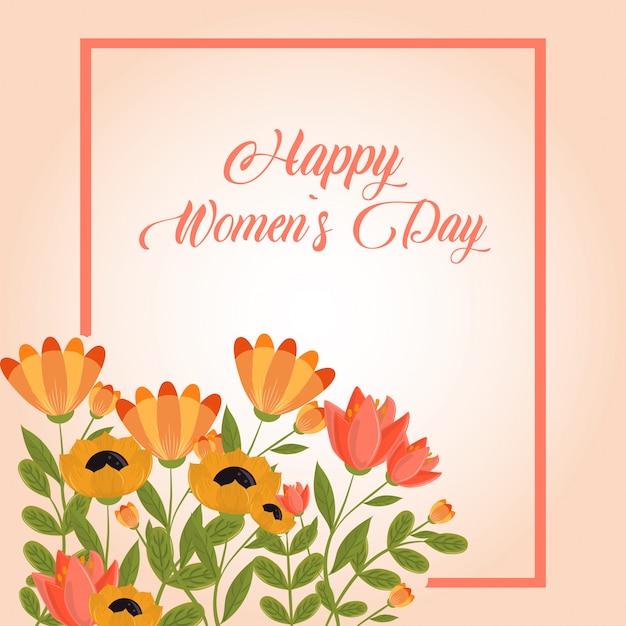 Vector happy women day