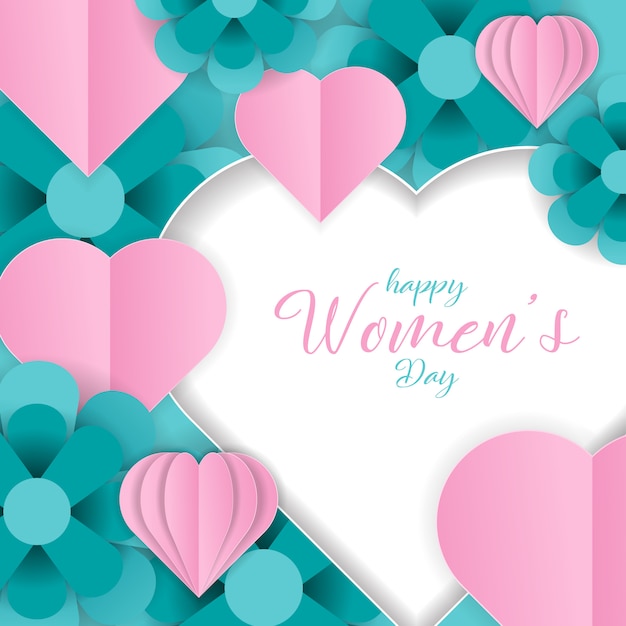 happy women's day banner