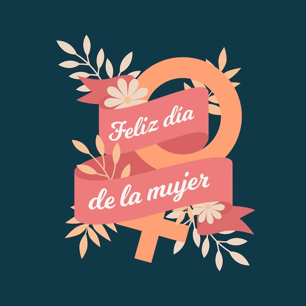 Happy Women's Day Post voor sociale media Symbool