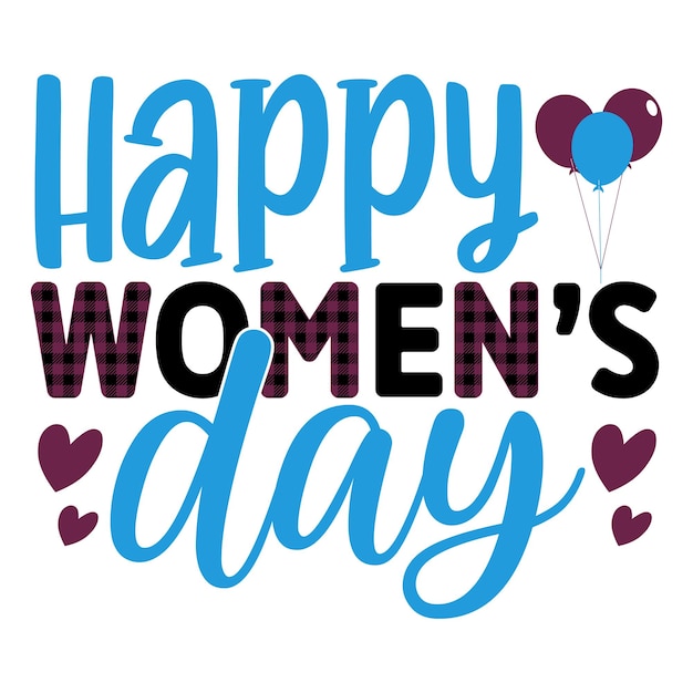 Vector happy women s day svg