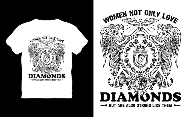 Happy women's day t-shirt design