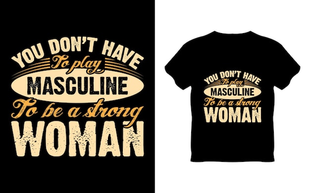 Happy women's day t-shirt design