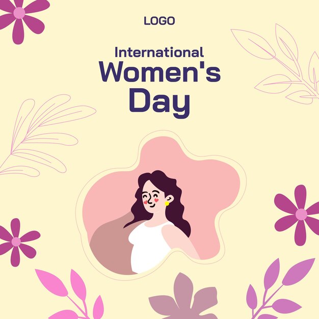 Happy women's day vector