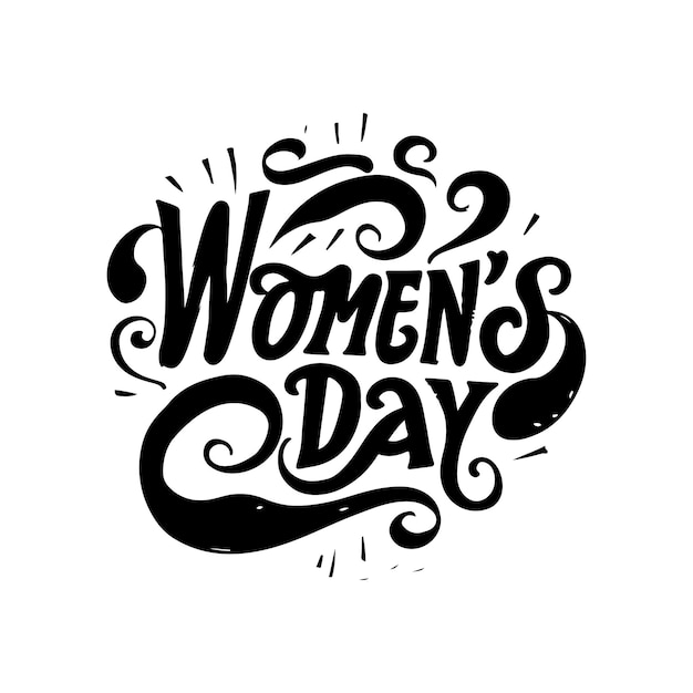 Happy Womens day slogan t shirt vector illustration