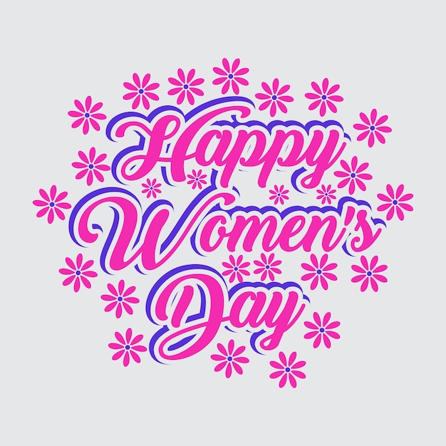happy womens day Tshirt design