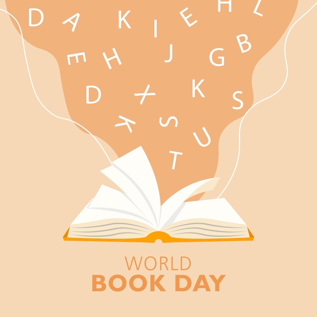 Happy World Book Day World book day concept celebration event World Book Day