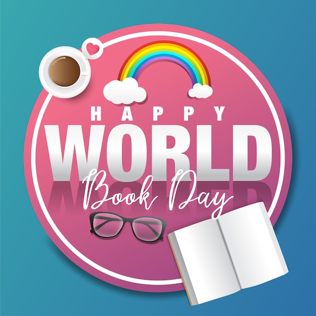 Premium Vector Happy world book day