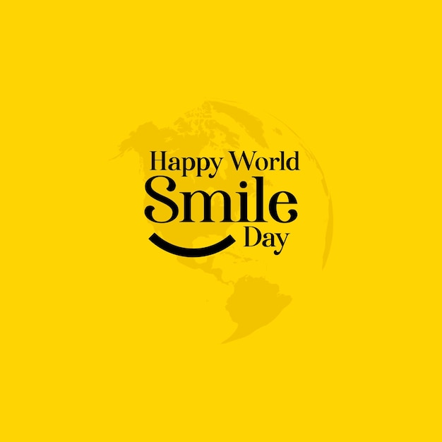 Happy world smile day