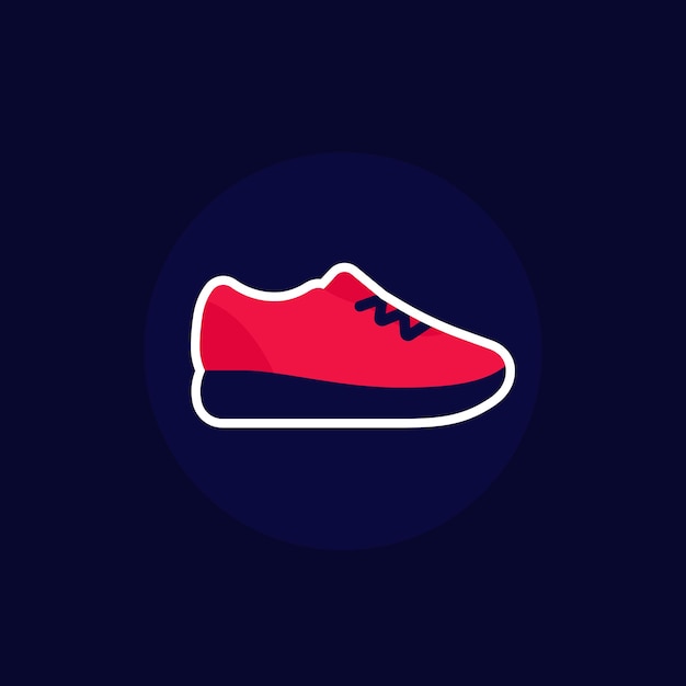 Hardloopschoenpictogram, trainers of sneakers