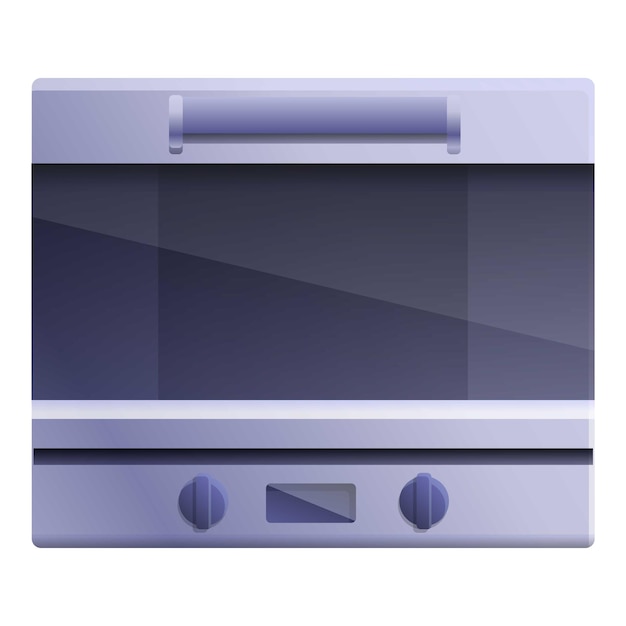 Вектор Иконка аппаратной конвекционной печи мультфильм о векторной иконке аппаратной конвекционной печи для веб-дизайна, выделенной на белом фоне