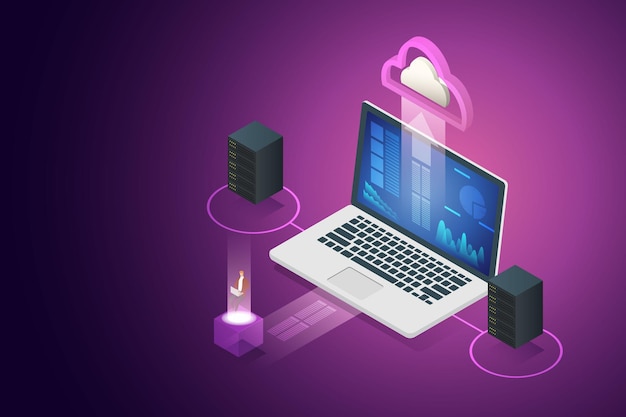 Hardwareontwikkelaar Gegevens verzamelen om digitale gegevens op te slaan