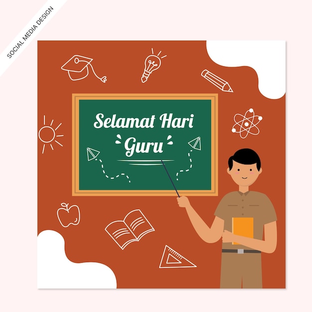 Hari goeroe nasional instagram postverzameling