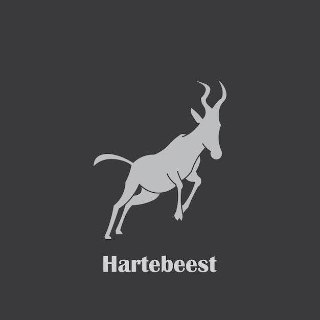 hartebeest logo design