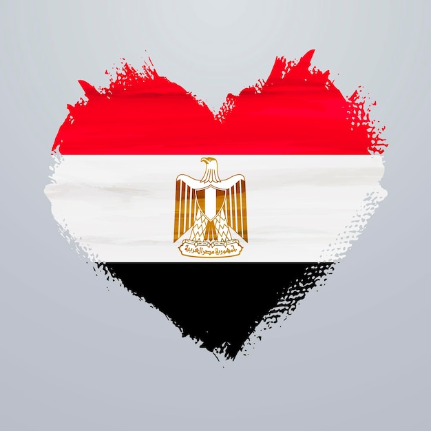 Hartvormige vlag van Egypte