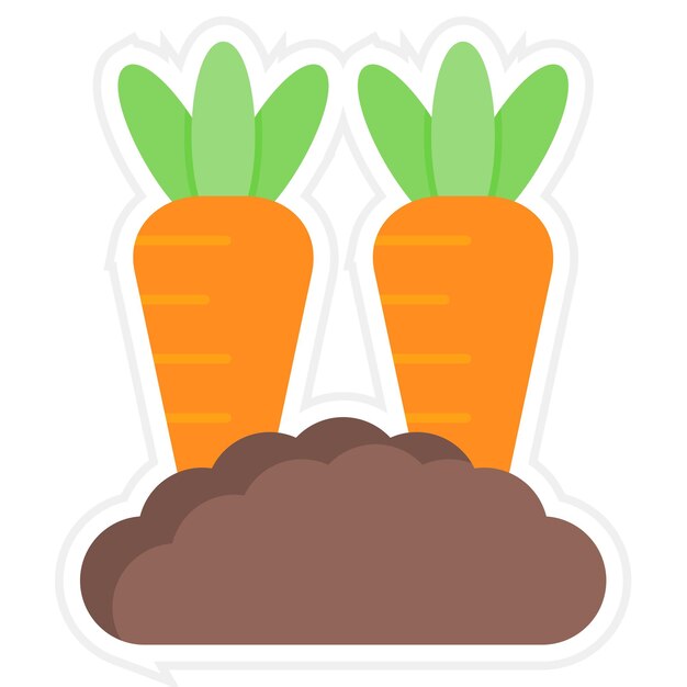 Vector harvest flat illustration