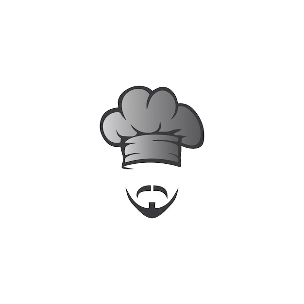 Hat chef logo template