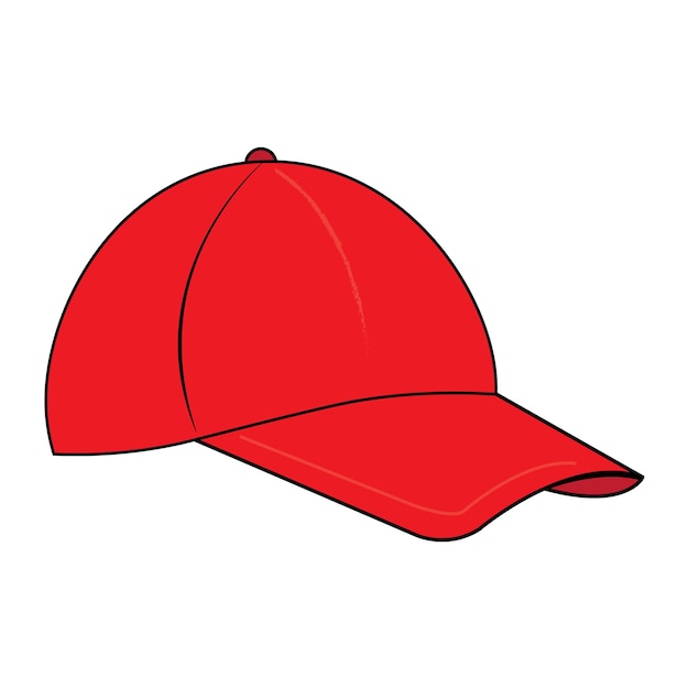모자 아이콘 로고 벡터 디자인 서식 파일