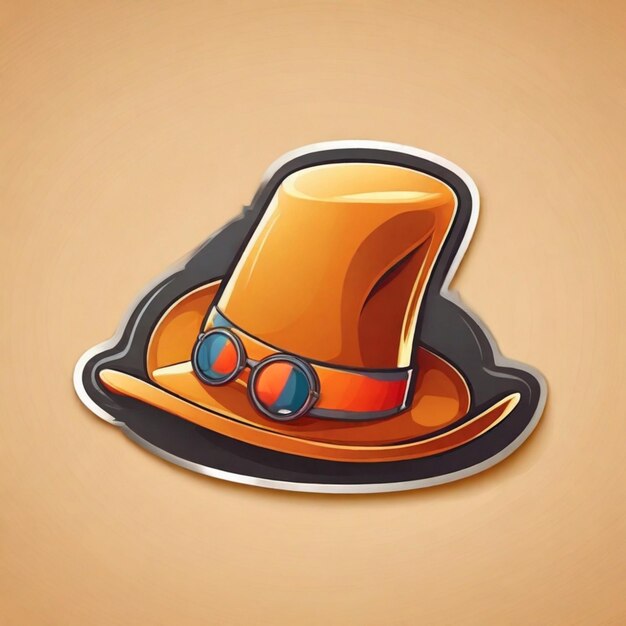 Vector hat vector background