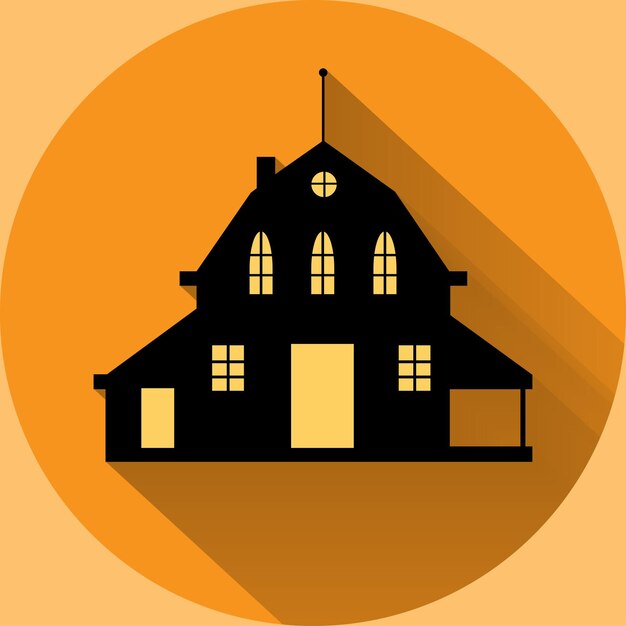 Haunted house vector 12