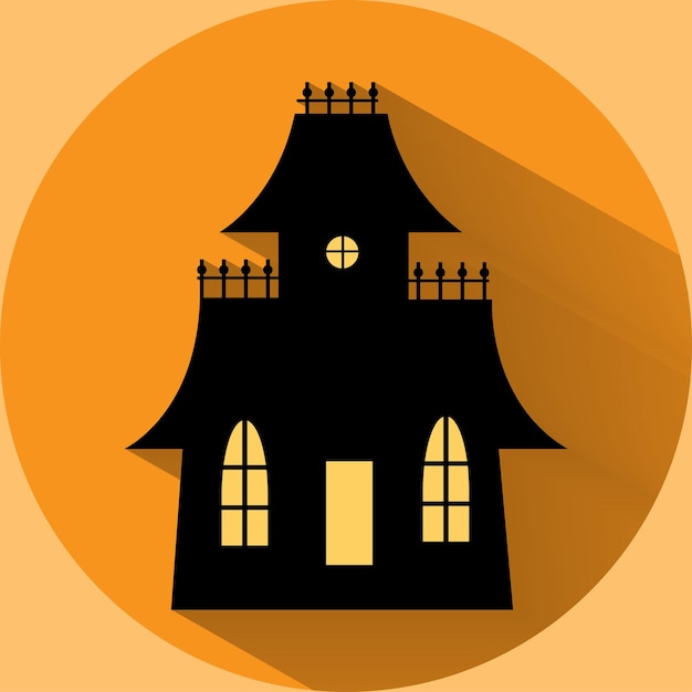 Haunted house vector 6