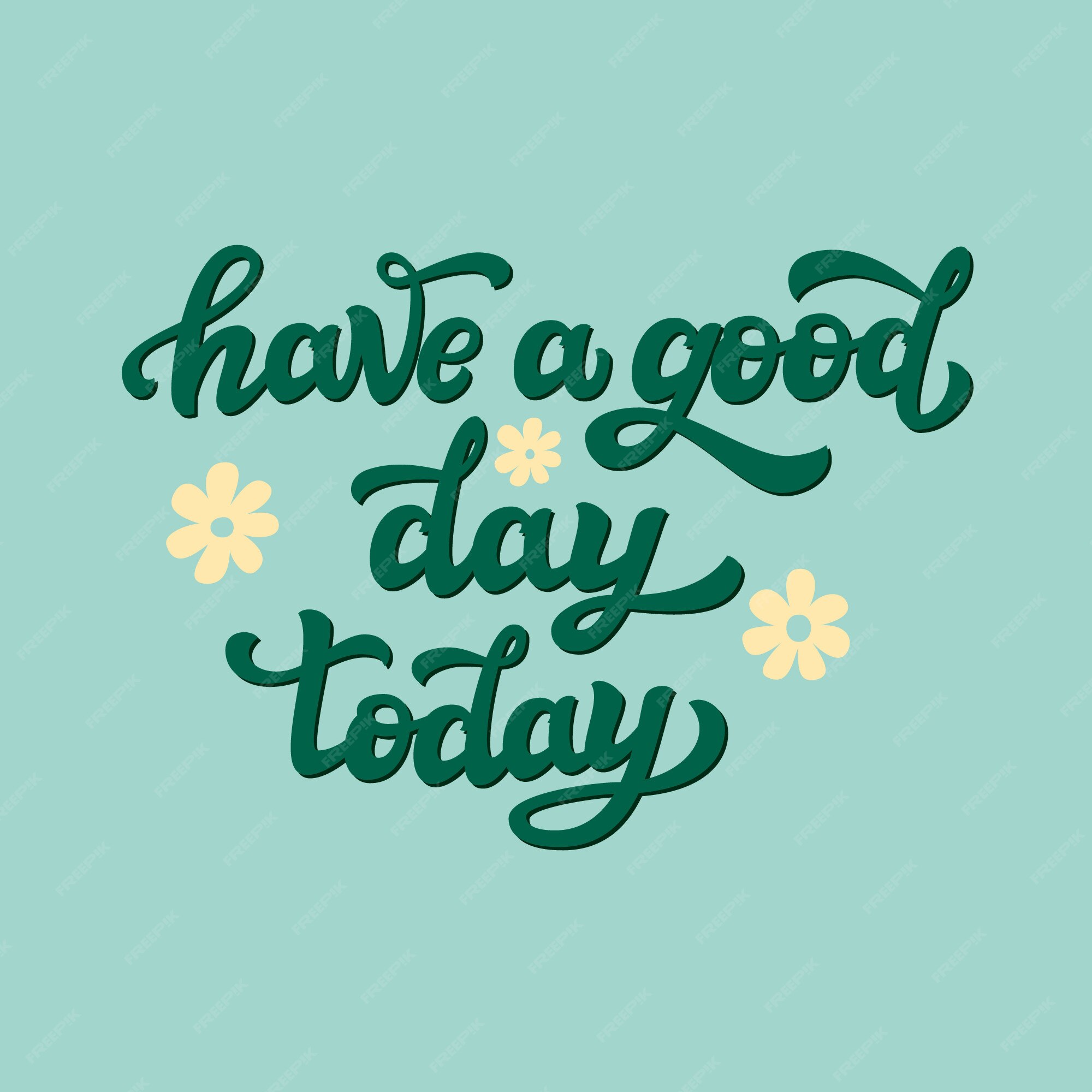 Premium Vector  Motivacional portugues today is a good day to be happy  flower concept