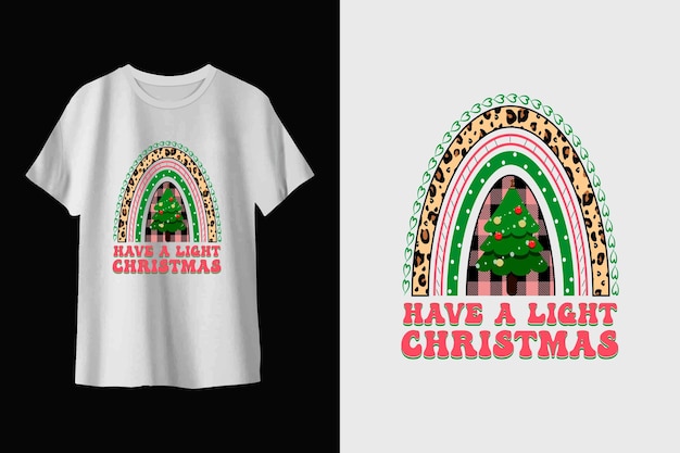 Have a light Christmas boho t-shirt design