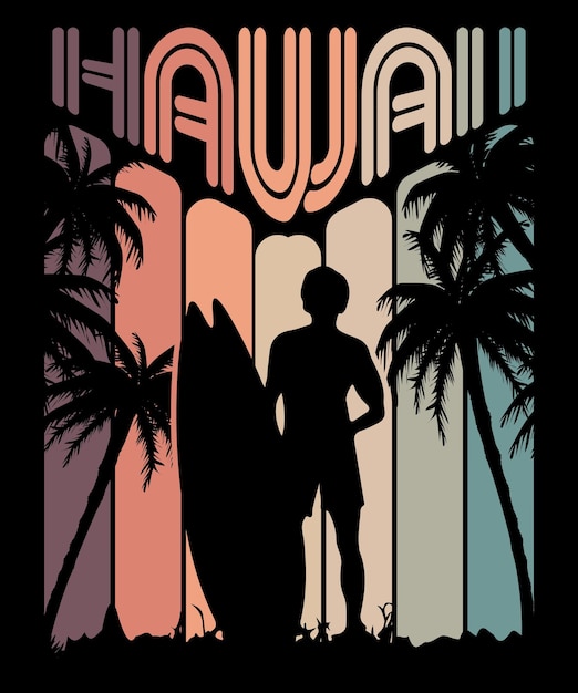 Hawaii T-shirt Design