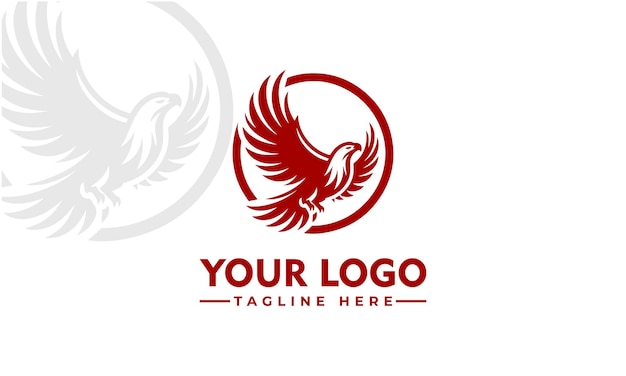 Логотип Hawk Vector Профессиональный дизайн орла для уникальной и высококачественной фирменной идентичности бизнеса