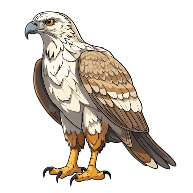 hawk vector illustration