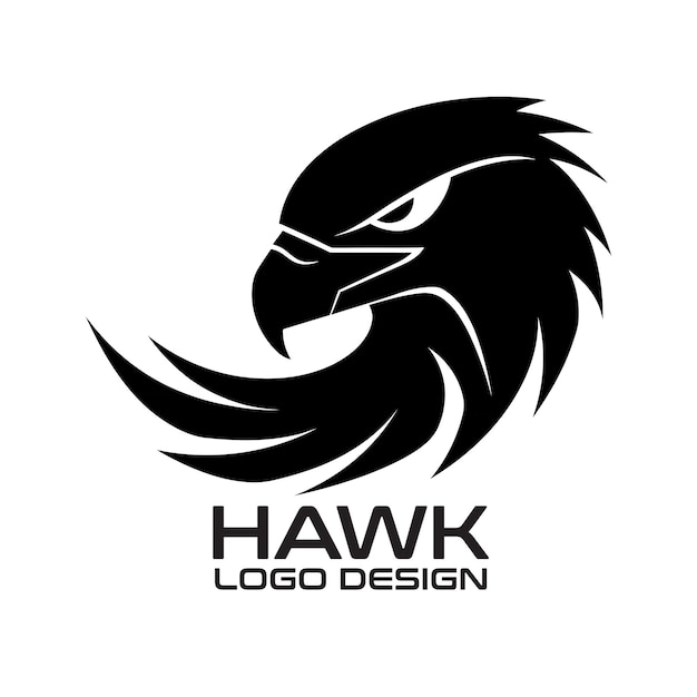 Hawk Vector Logo Ontwerp