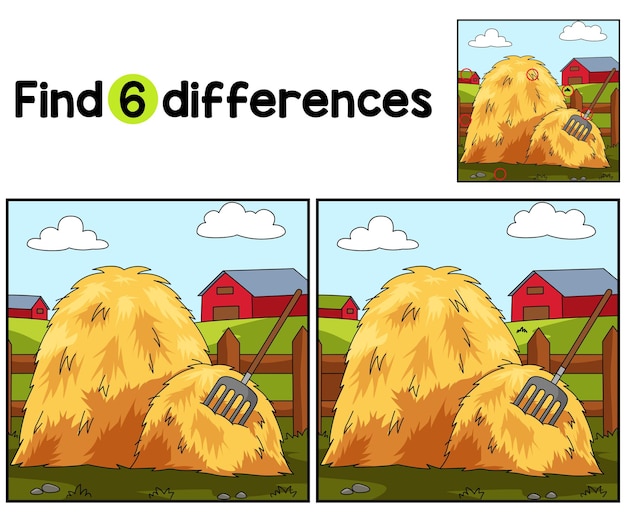 Haystack Farm Find The Differences