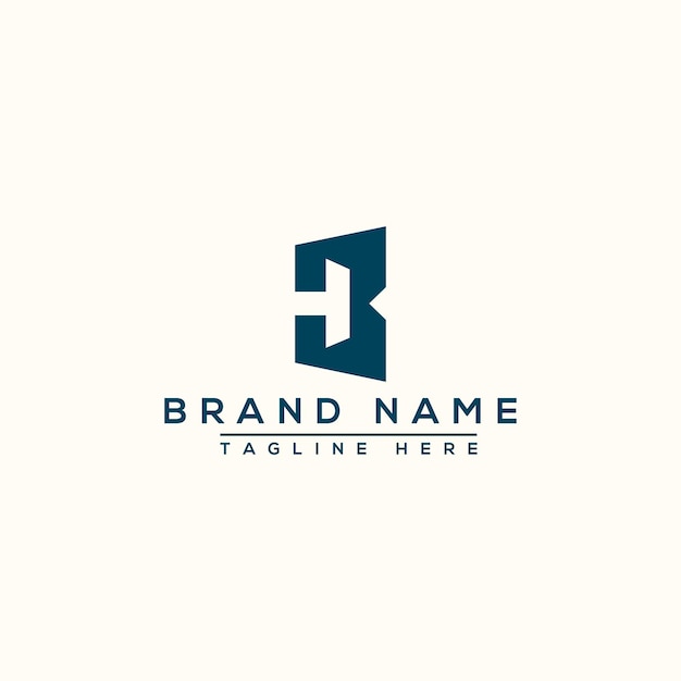 Элемент векторного графического брендинга шаблона логотипа HB