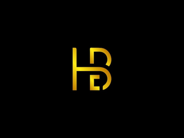 Progettazione del logo hb