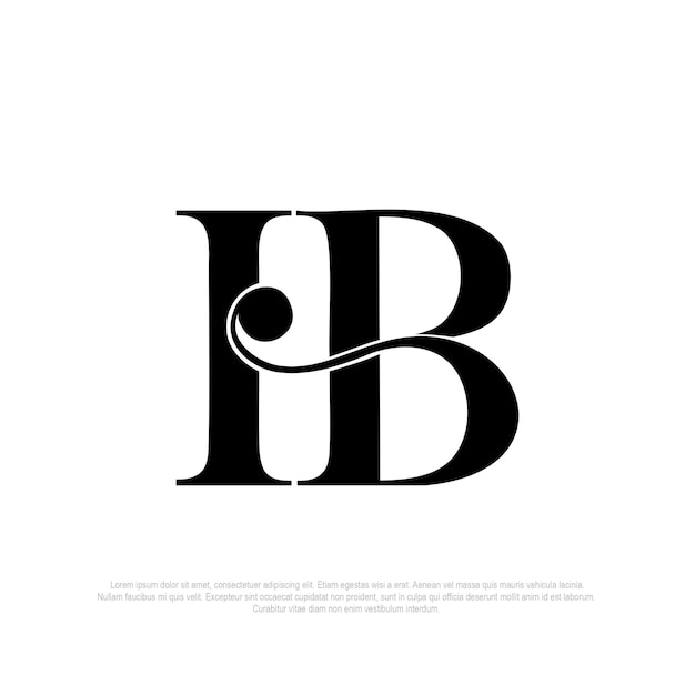 HB monogram