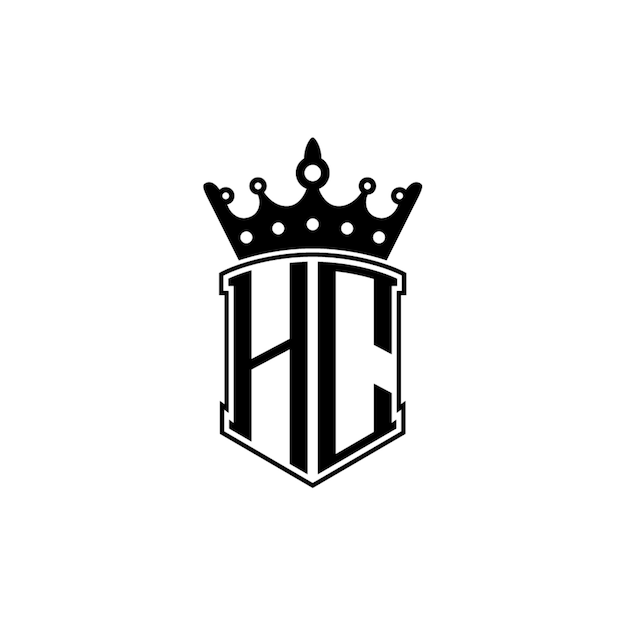 HCモノグラムロゴ デザイン文字 テキスト名 シンボル モノクロロゴタイプ アルファベット文字 シンプルロゴ