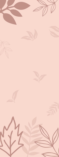 Vector hd esthetische vector pastel bloem achtergrond aanpasbare sjabloon 01