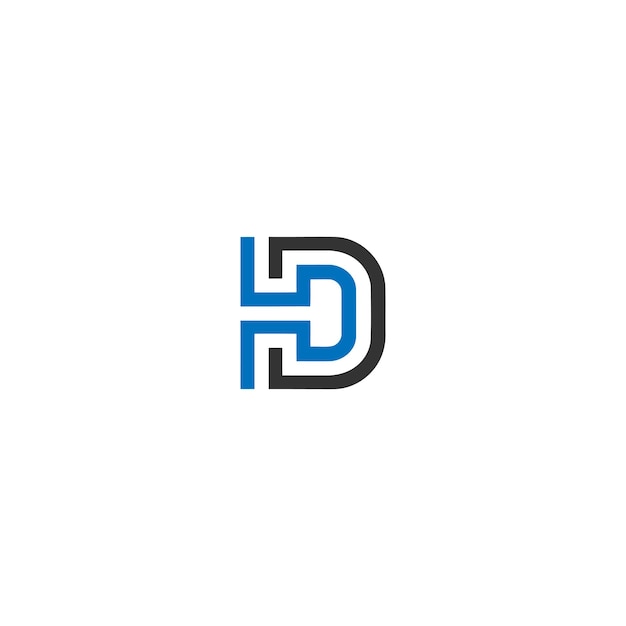 Hd logo design