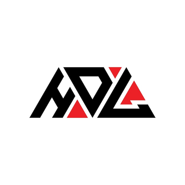 hdl triangle letter logo design with triangle shape hdl triangle logo design monogram hdl triangle vector logo template with red color hdl triangular logo simple elegant and luxurious logo hdl