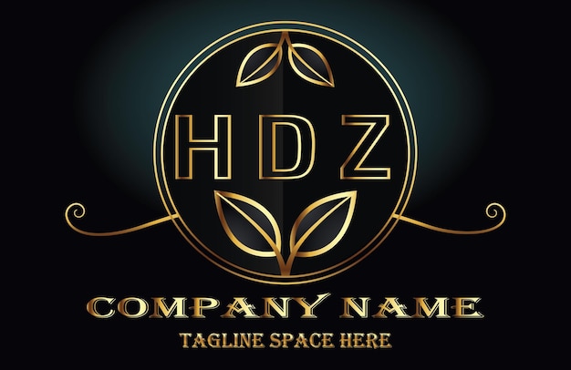 Логотип буквы HDZ
