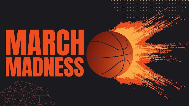 Vector he ultimate basketball showdown experience the thrill of march madness