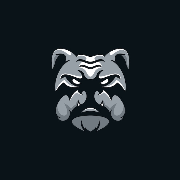 Логотип head bulldog