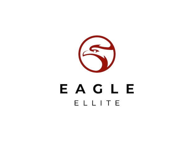 Head eagle logo design eagle logo vector