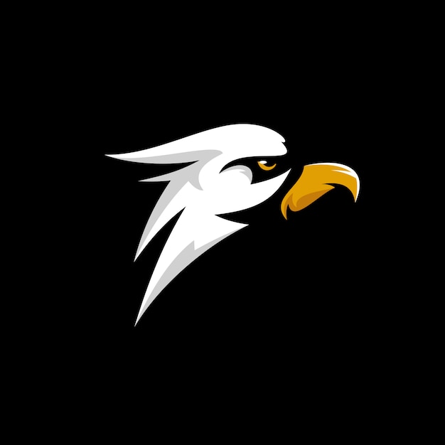 Logo head eagle