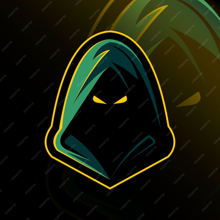 Premium Vector | Head reaper mascot logo e-sport design
