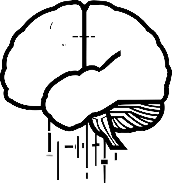 Vettore vettore di idee tecnologiche di testa