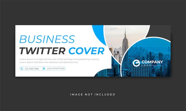 Header design for Twitter