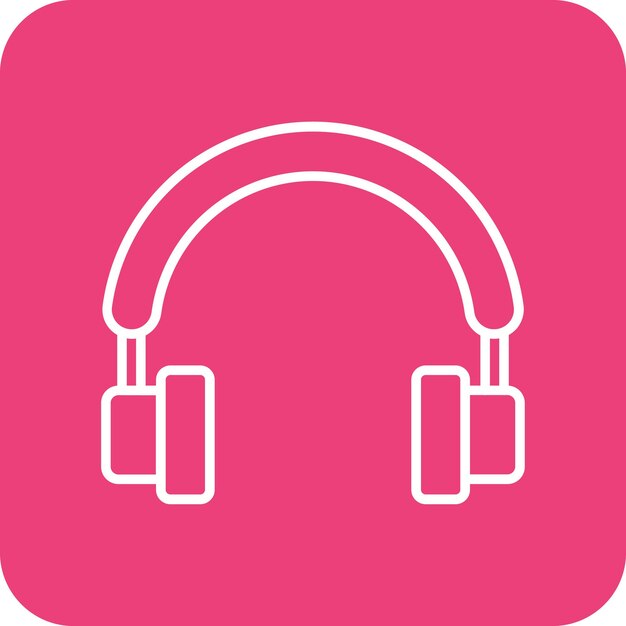 Headphone icon vector image Can be used for Computer and Hardware