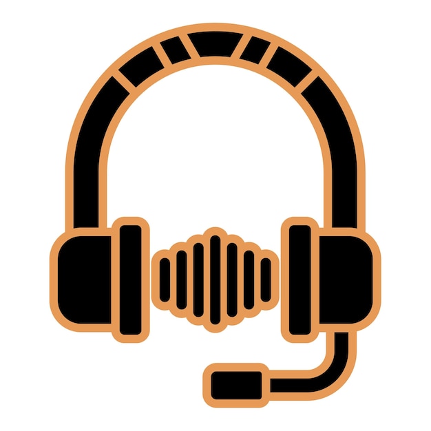 Vector headphone icon